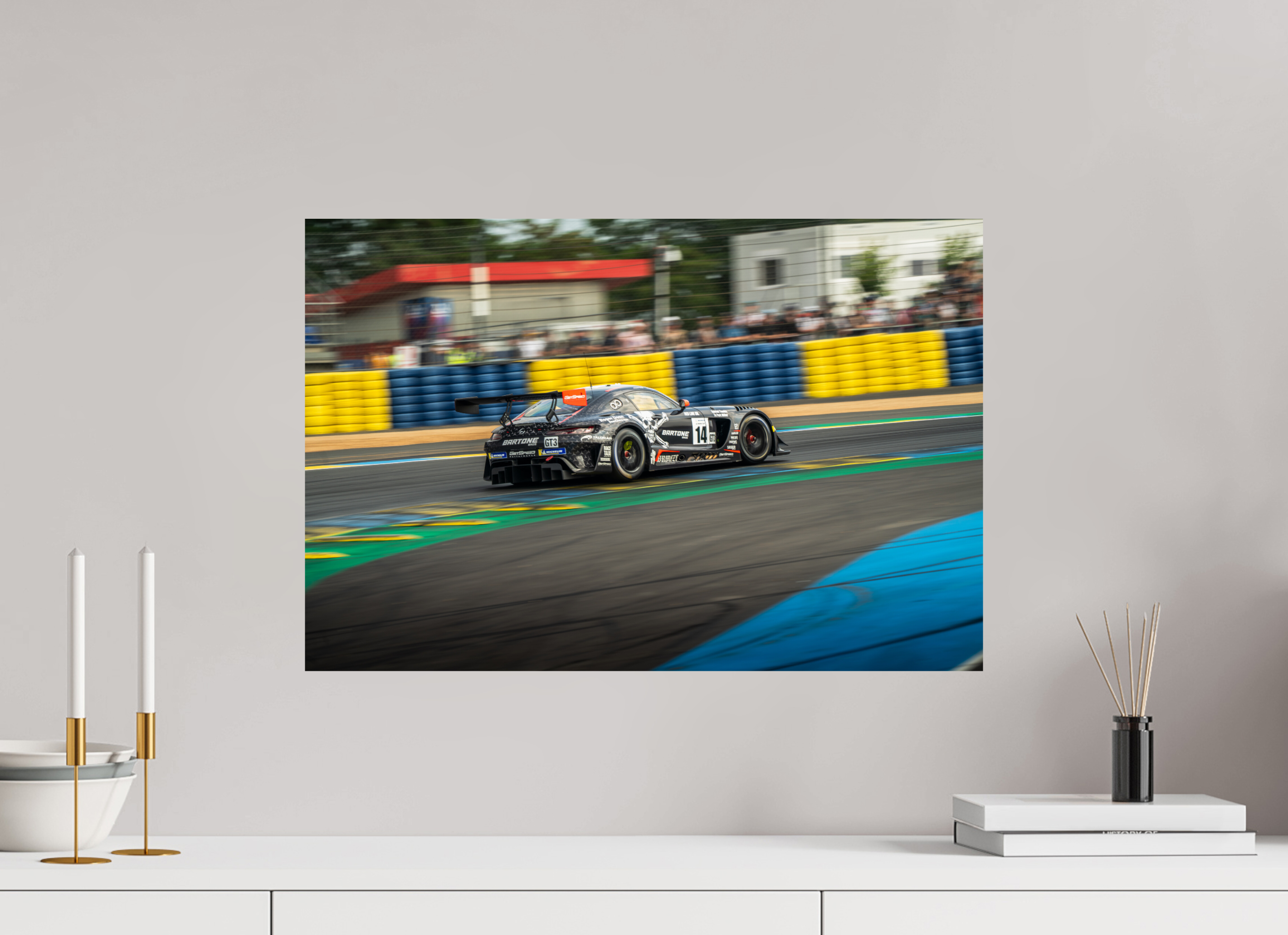60 x 40 cm, Photo Print On Fuji Crystal DP II Photographie Murale - Mercedes GT3