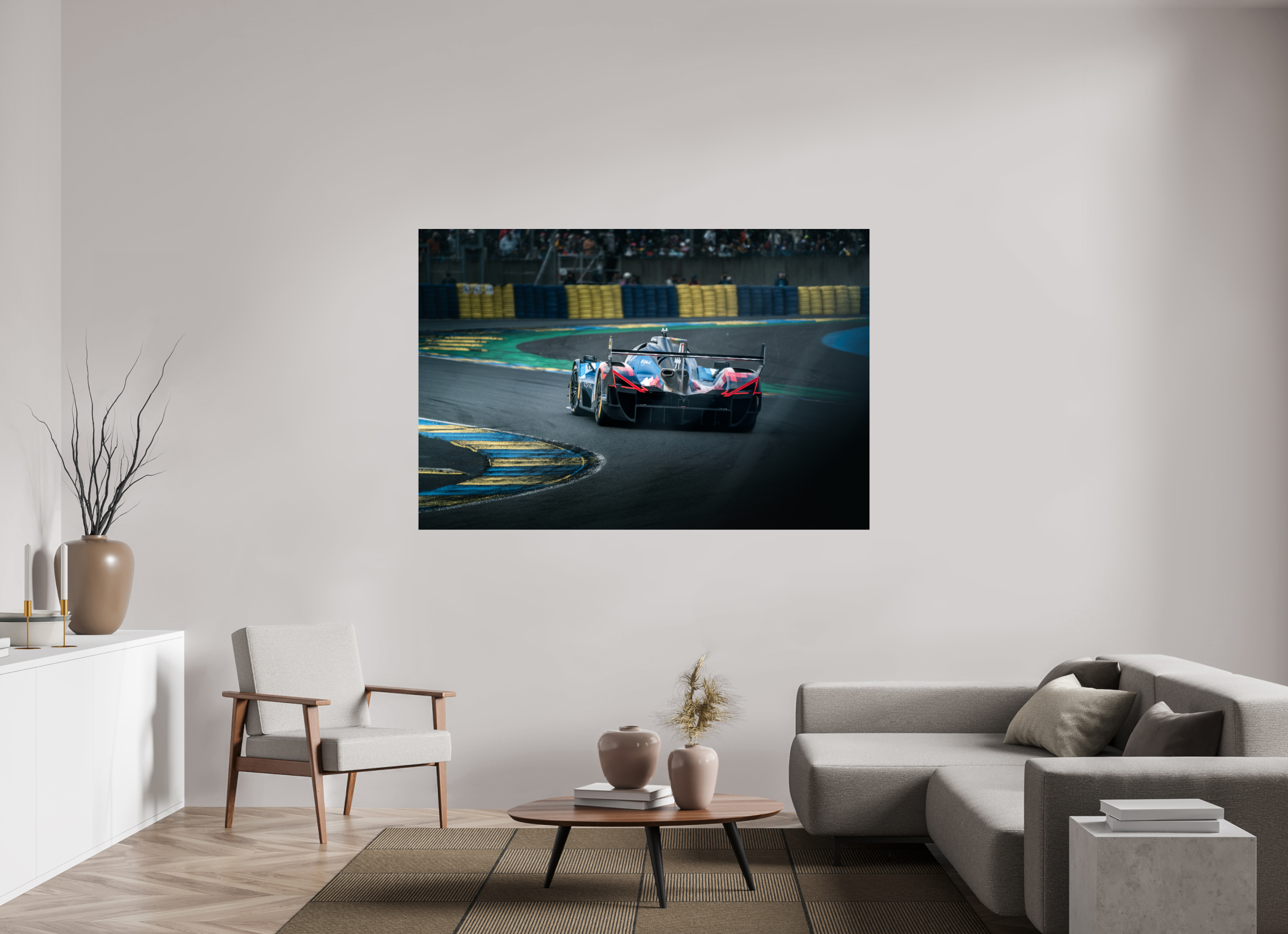 180 x 120 cm, Photo Print On Fuji Crystal DP II Photographie Murale - Alpine Hypercar A424