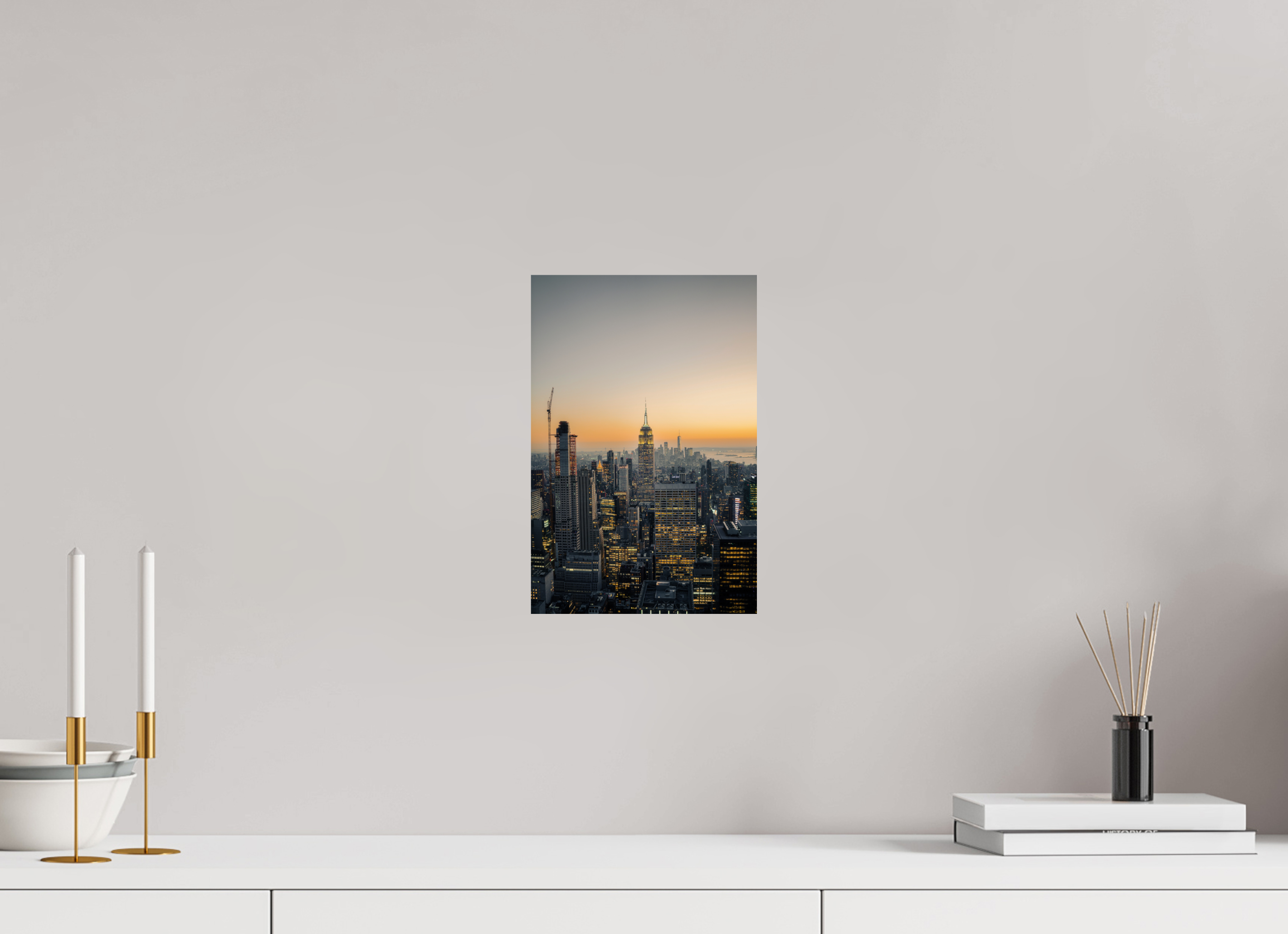 20 x 30 cm, Photo Print On Fuji Crystal DP II Photographie Murale - Empire State Building