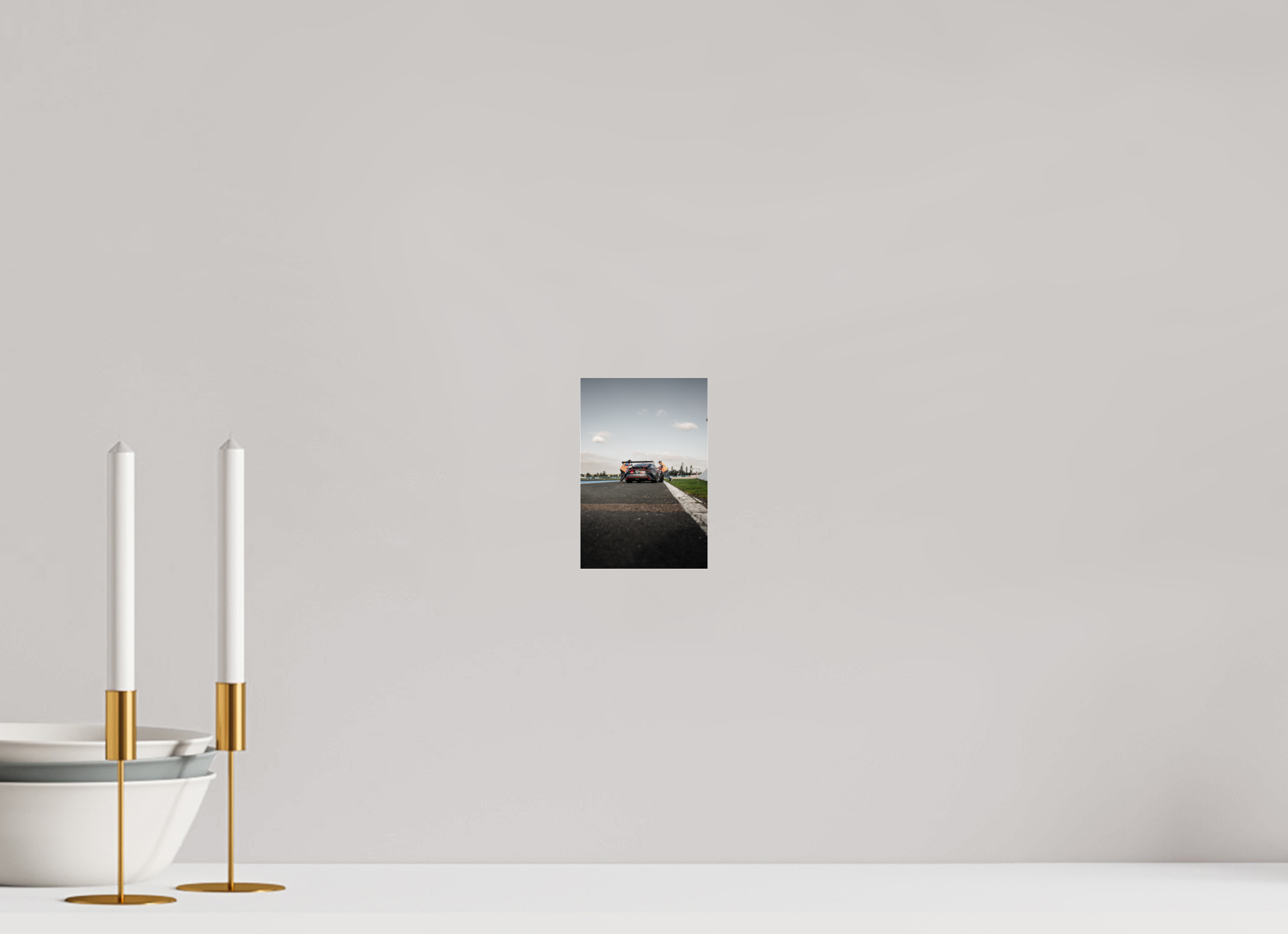 10 x 15 cm, Photo Print Under Acrylic Glass Photographie Murale - Porsche 992 GT3
