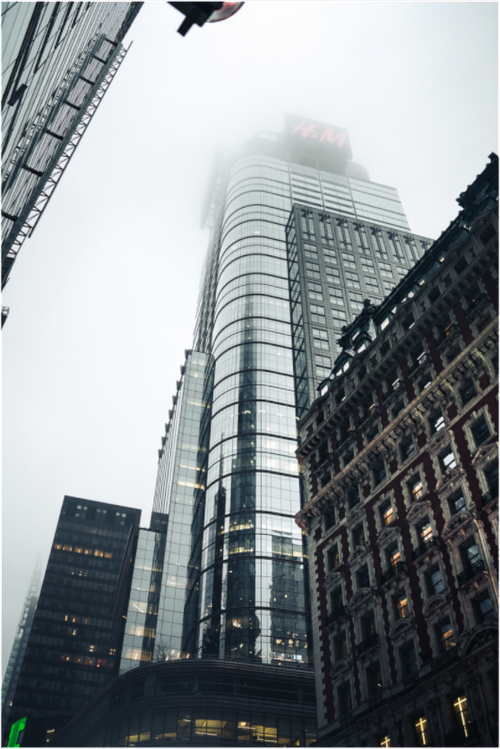 Main image Photographie Murale - Building New-York n1