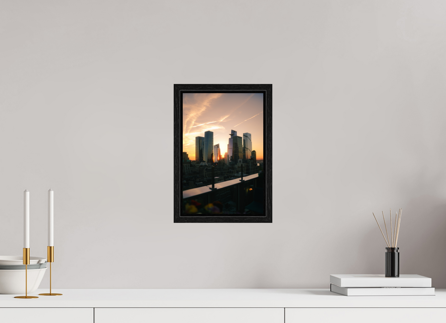Crépuscule Urbain à New York