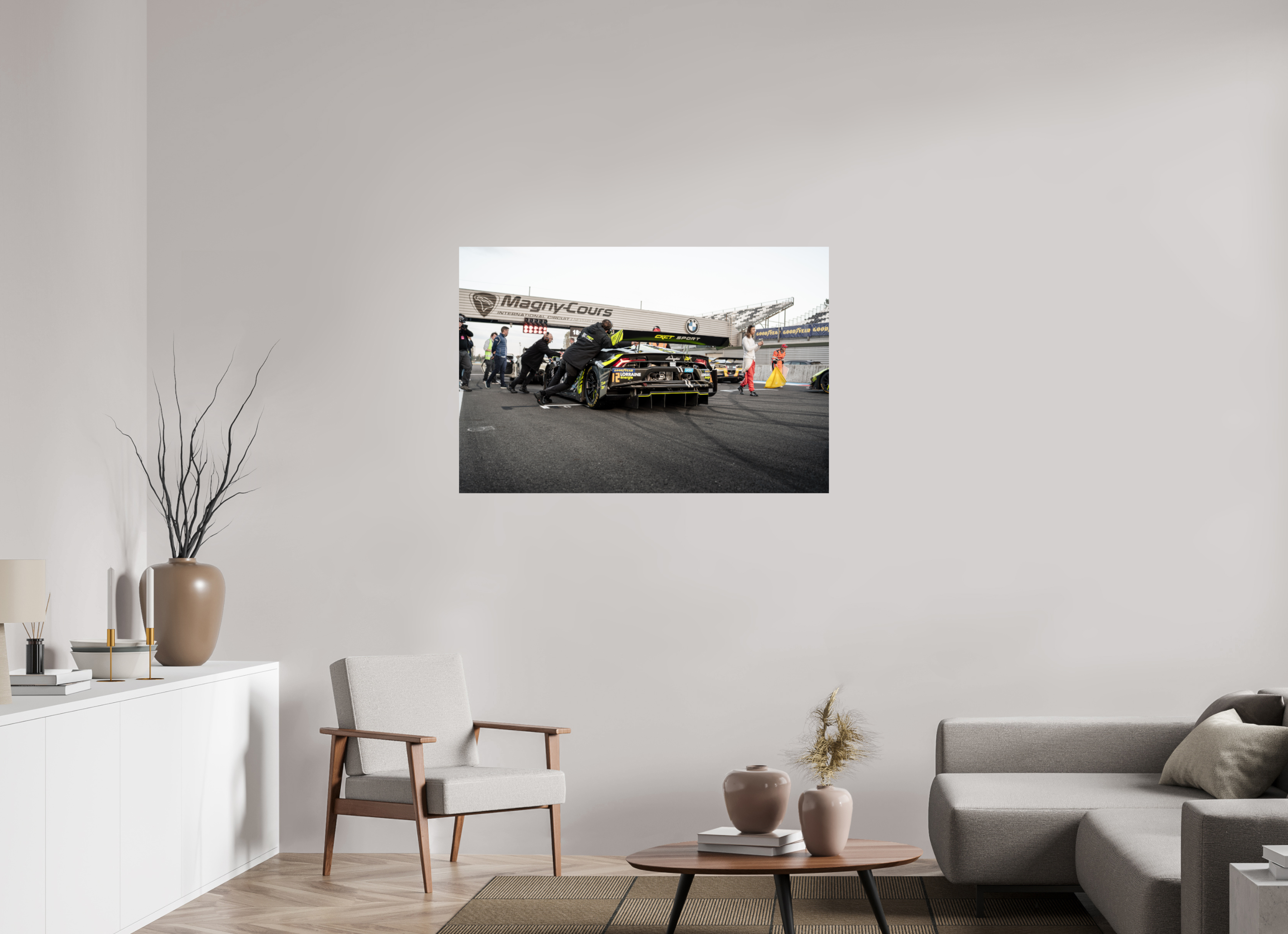 120 x 80 cm, Photo Print On Fuji Crystal DP II Photographie Murale - Lamborghini Huracan GT3 Evo