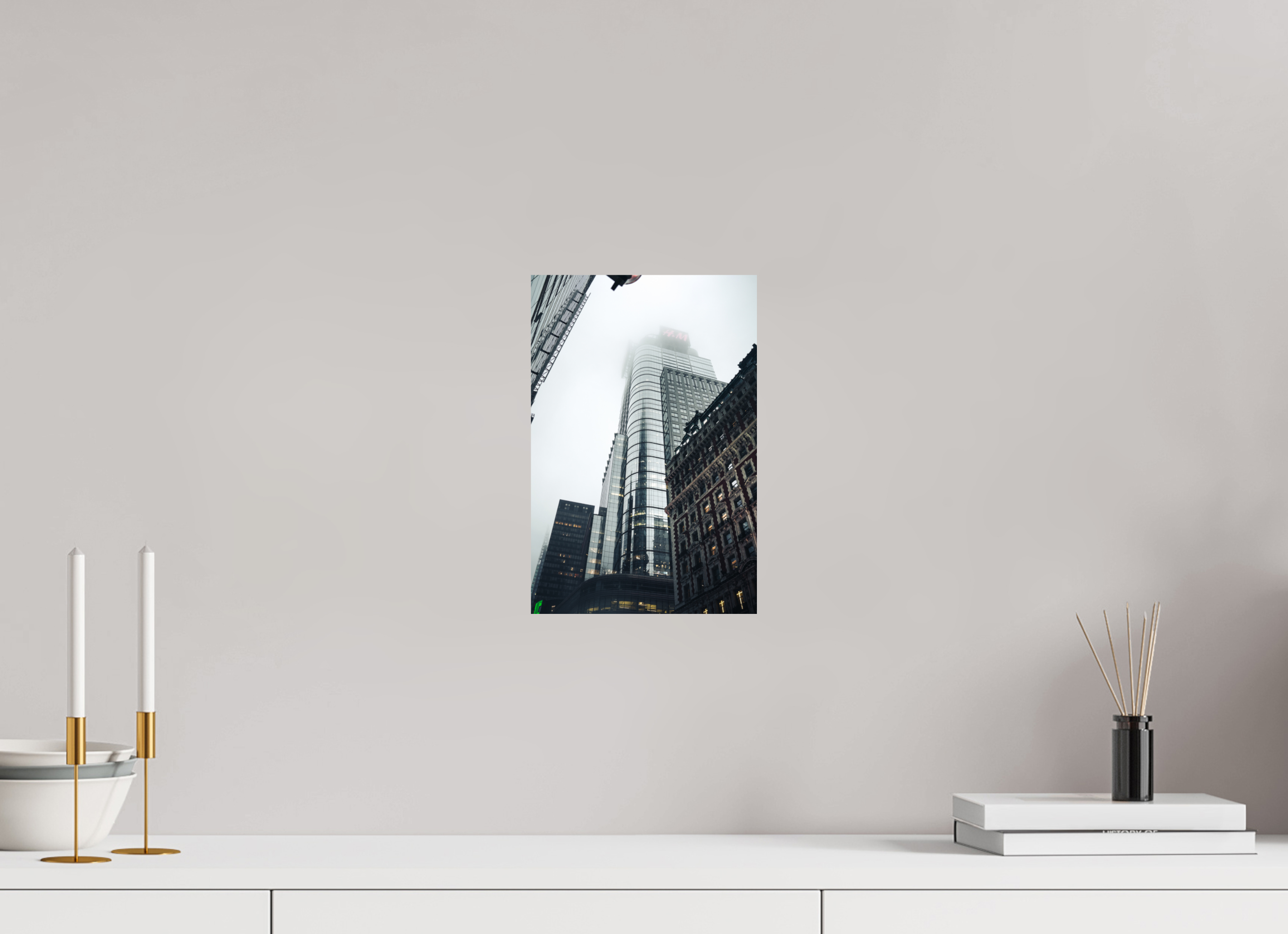20 x 30 cm, Photo Print On Fuji Crystal DP II Photographie Murale - Building New-York n1