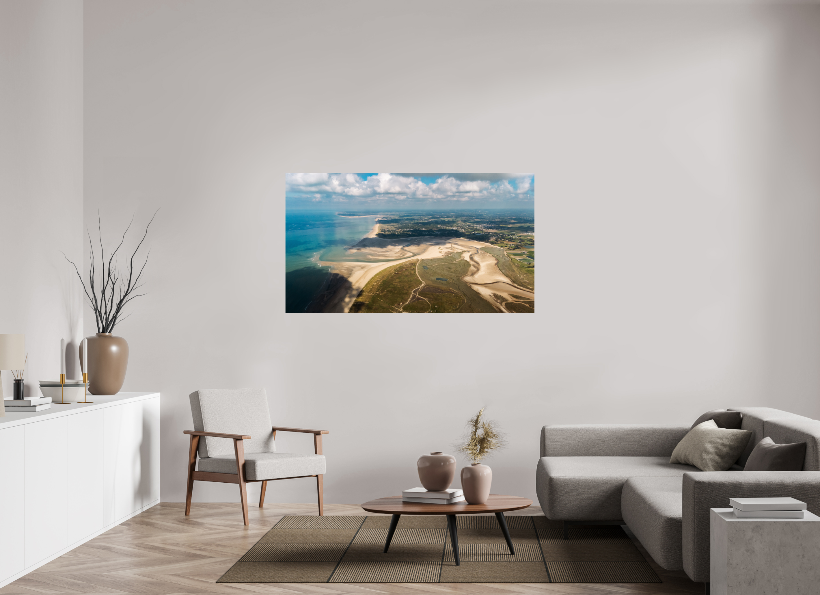 160 x 90 cm, Photo Print On Fuji Crystal DP II Photographie Murale - Les salines
