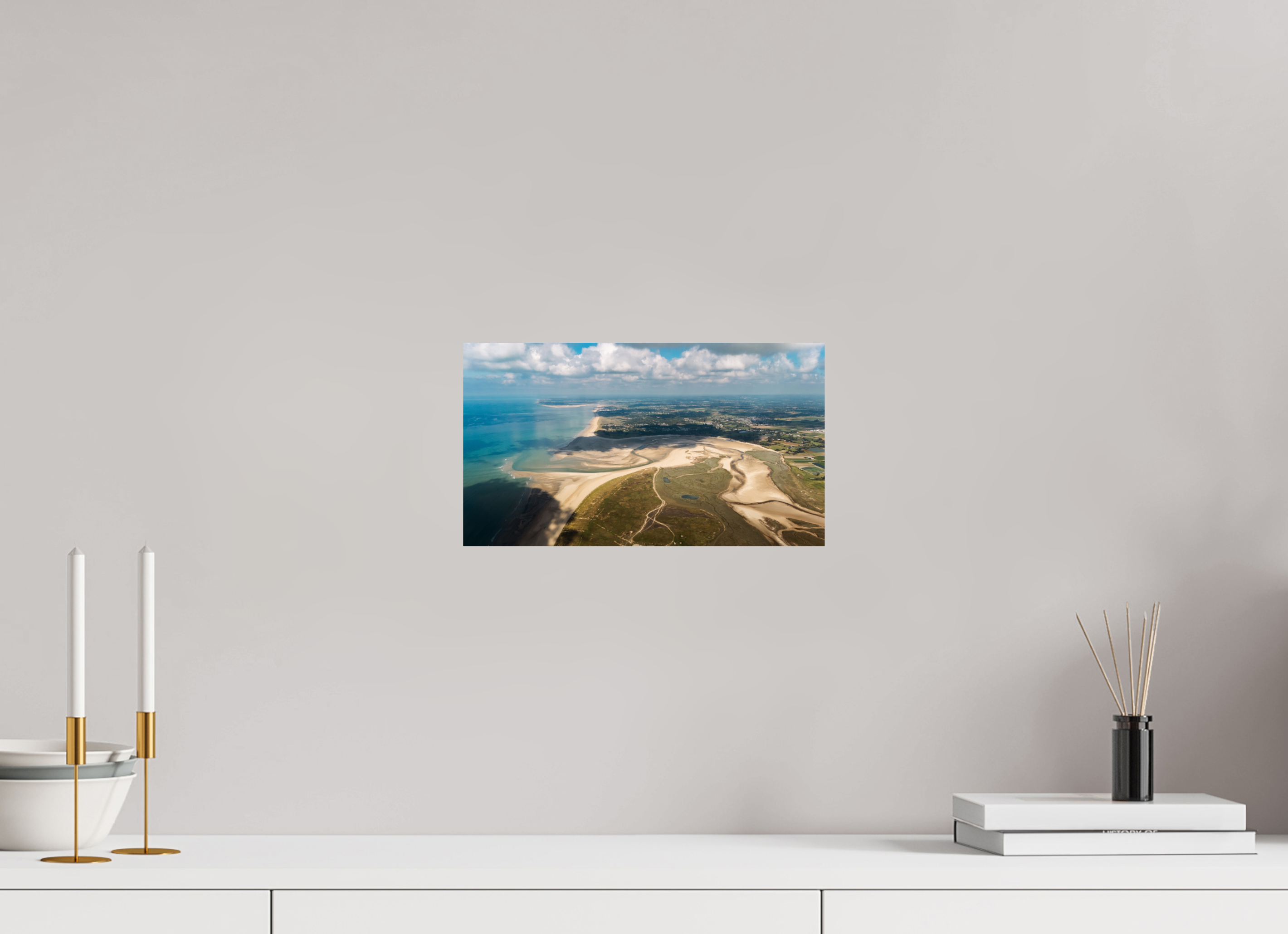 32 x 18 cm, Photo Print On Fuji Crystal DP II Photographie Murale - Les salines