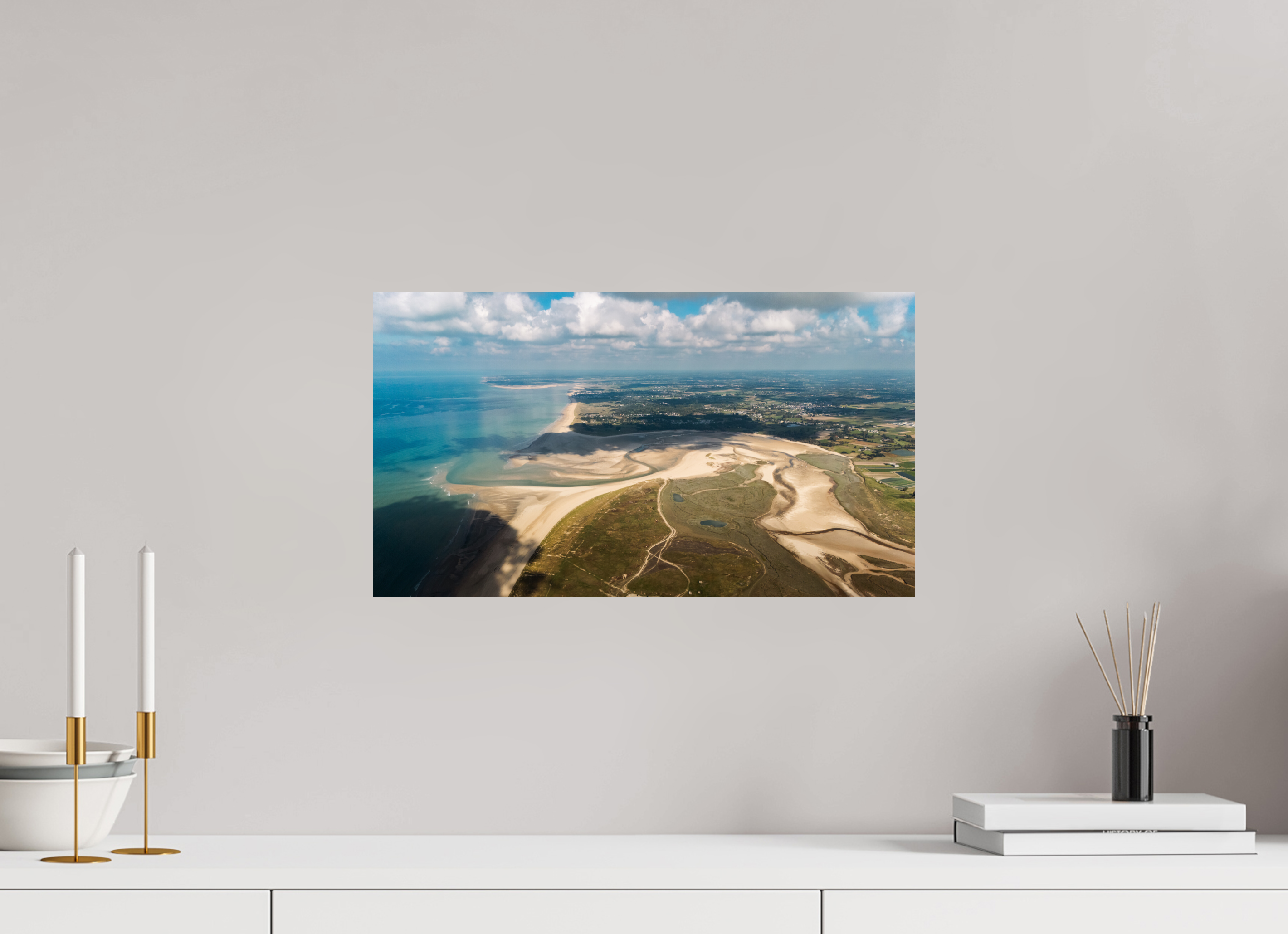 48 x 27 cm, Photo Print On Fuji Crystal DP II Photographie Murale - Les salines