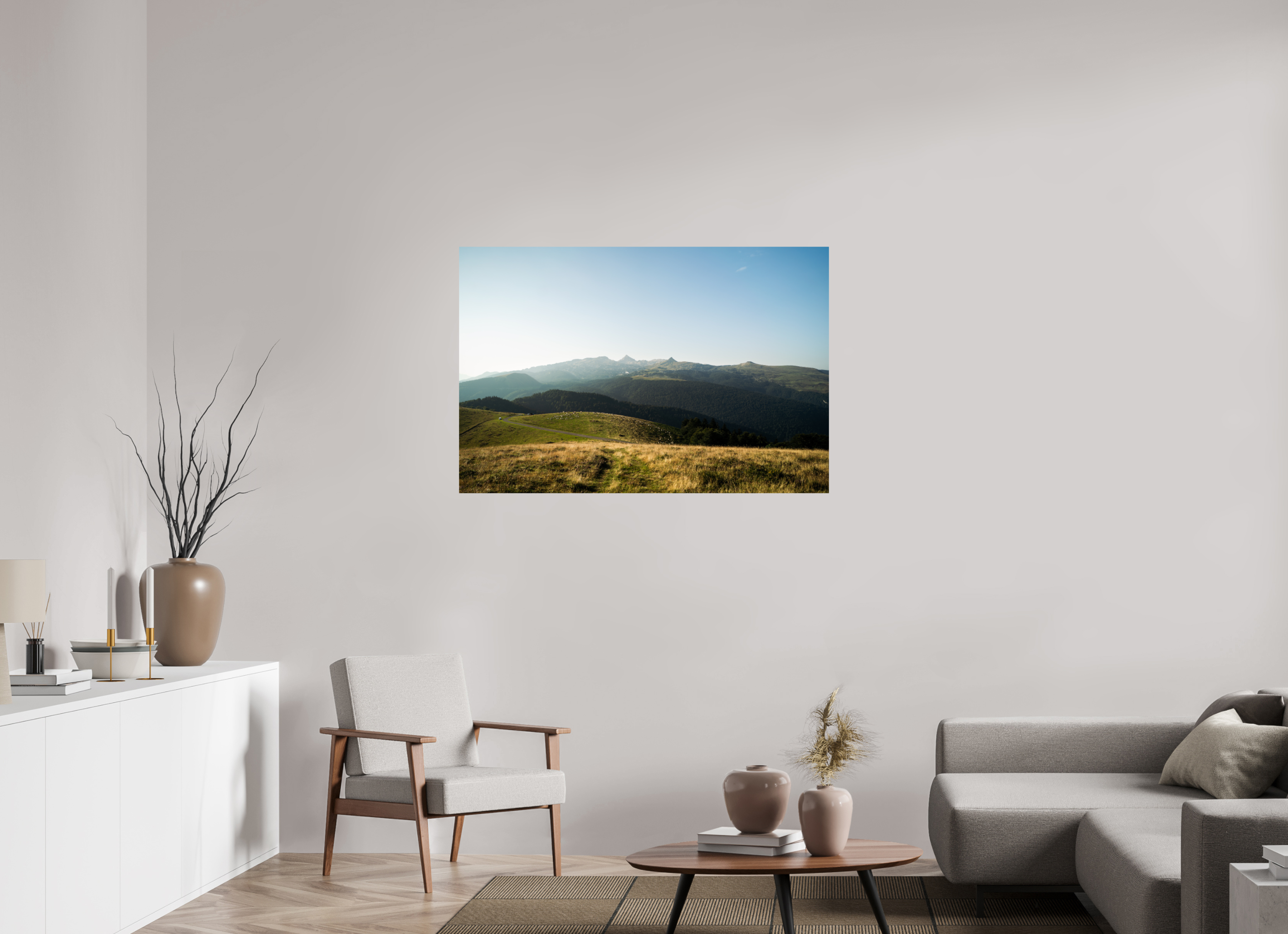 120 x 80 cm, Photo Print On Fuji Crystal DP II Photographie Murale - Paysage des Pyrénées