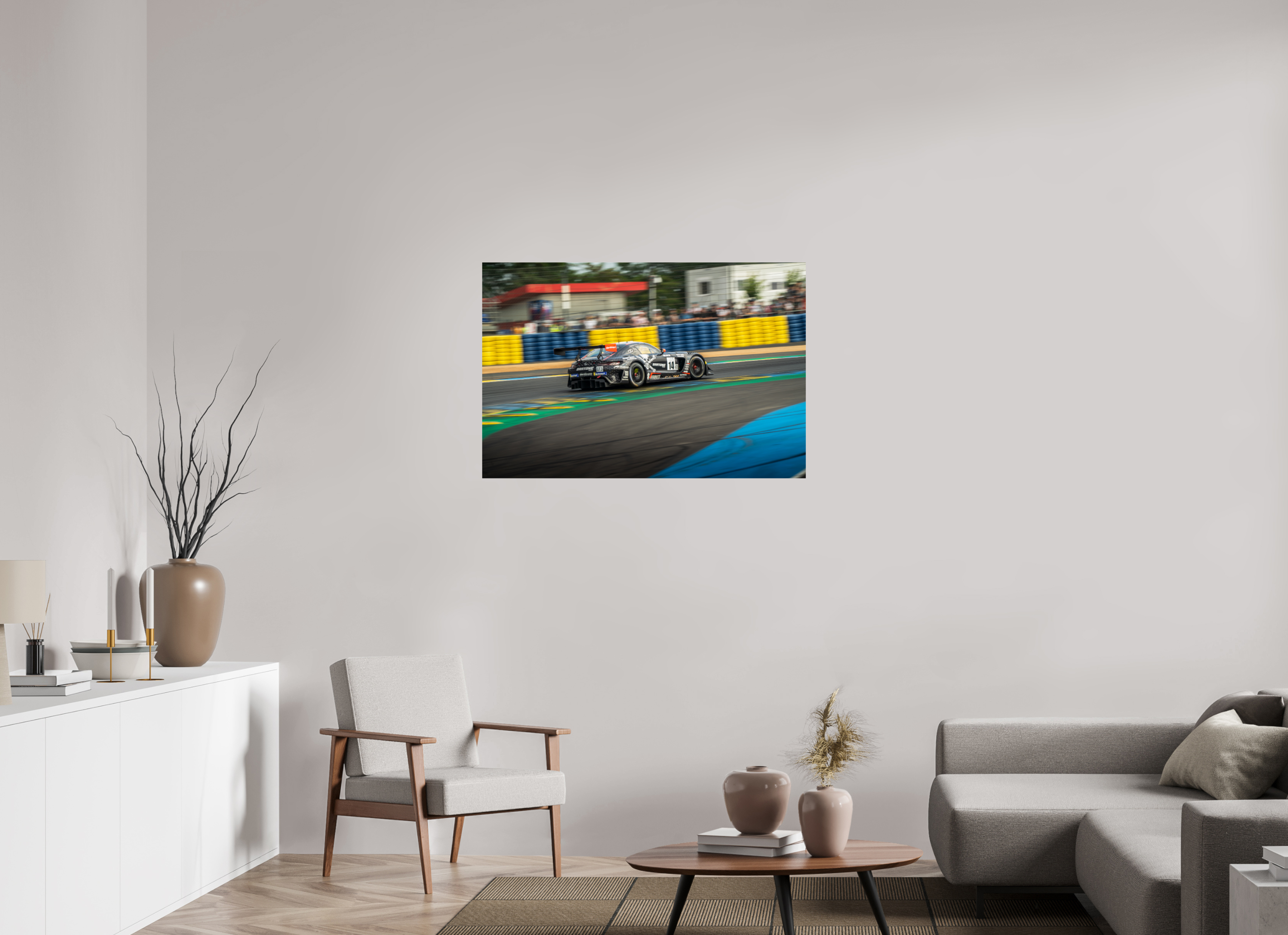 105 x 70 cm, Photo Print On Fuji Crystal DP II Photographie Murale - Mercedes GT3
