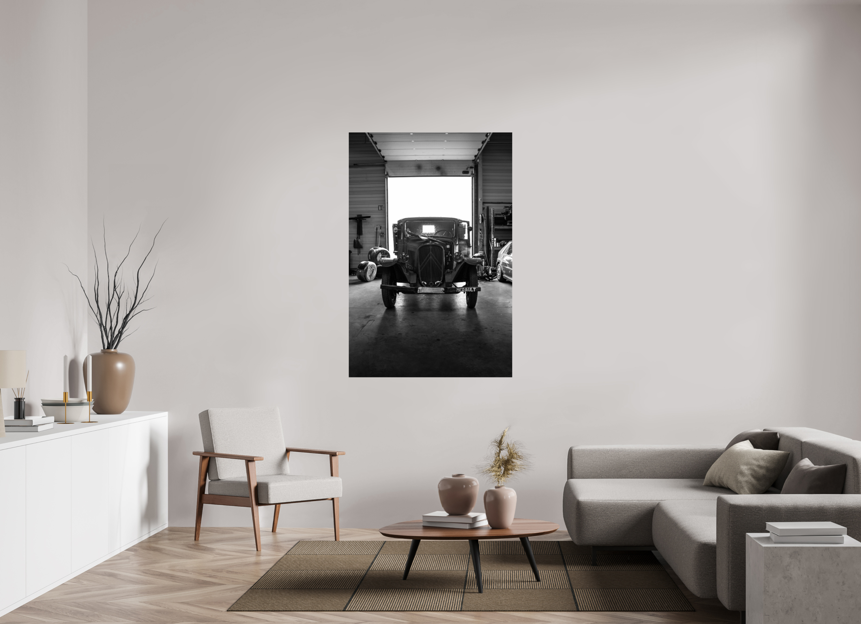 100 x 150 cm, Photo Print On Fuji Crystal DP II Photographie Murale - Citroën U23